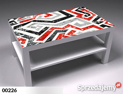 IKEA STOLIK LACK Szklany BLAT Szkło z grafiką do wielkopolskie Wolsztyn