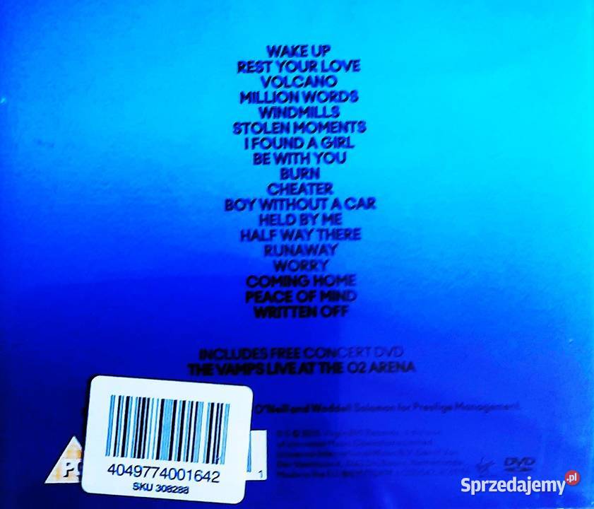 Album CD DVD Zespołu VAMPS Wake Up Album Deluxe Gdynia