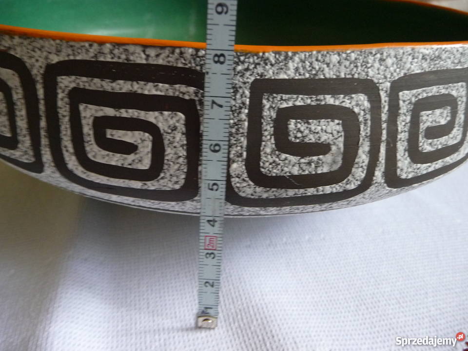 Ceramika półmisek wykonany ręcznie Porcelana i szkło Skoczów