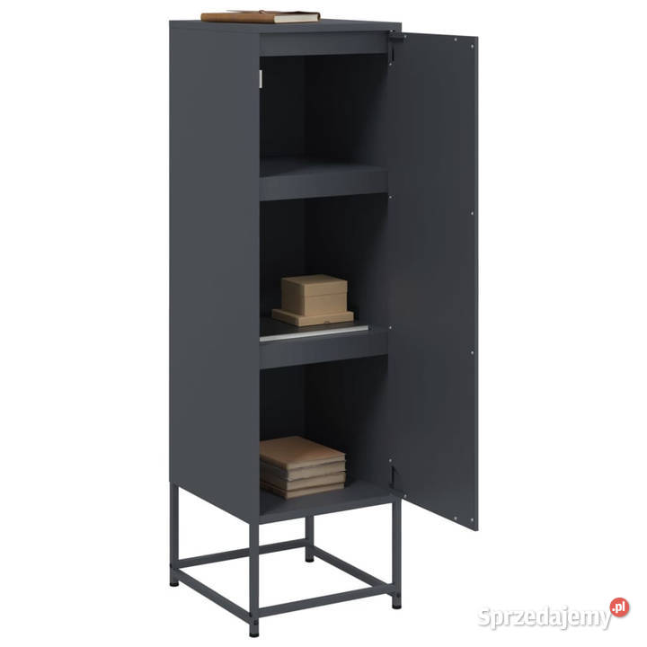 Szafka antracytowa 36x39x123 stal WM846526 sprzedam