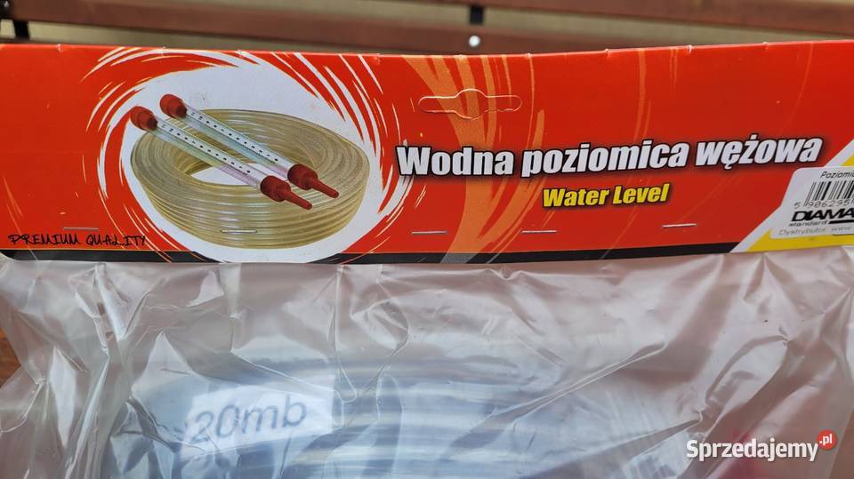 POZIOMICA WODNA Z WĘŻEM SZLAUFWAGA 25M wysyłka Kraków