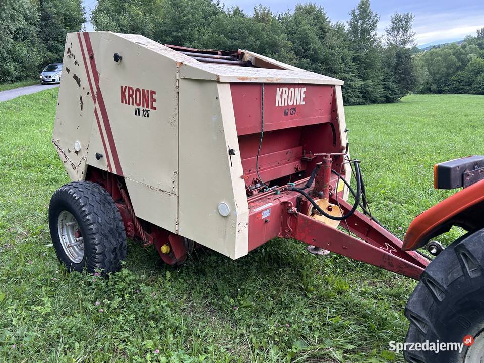 Sprzedam małą prasę prasa rolująca Krone 125 Rolujące (belujące) Nowy Sącz sprzedam