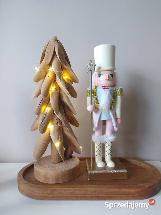 Dziadek do orzechów napis drewniany Koszalin sprzedam