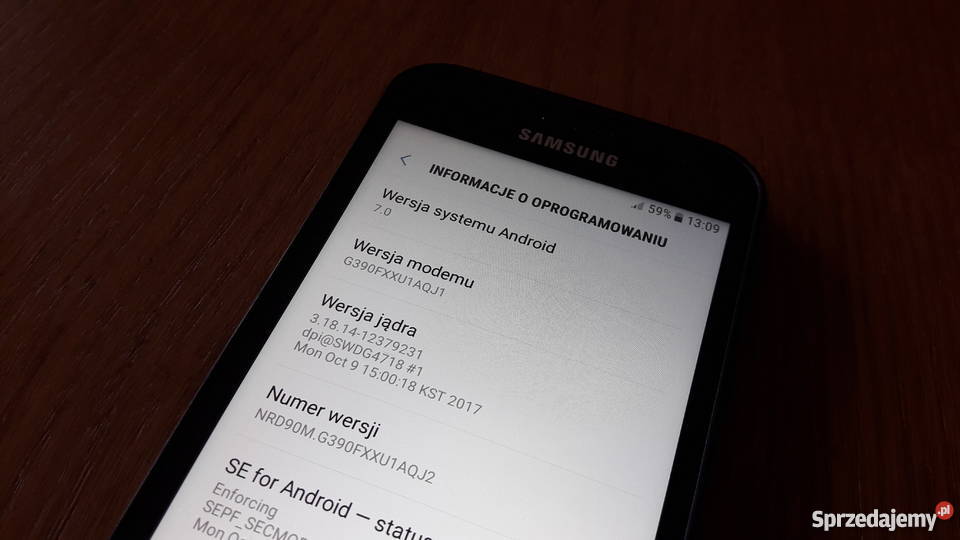 SAMSUNG galaxy Xcover 4 SMG390F CZARNY STAN Tarnawa sprzedam