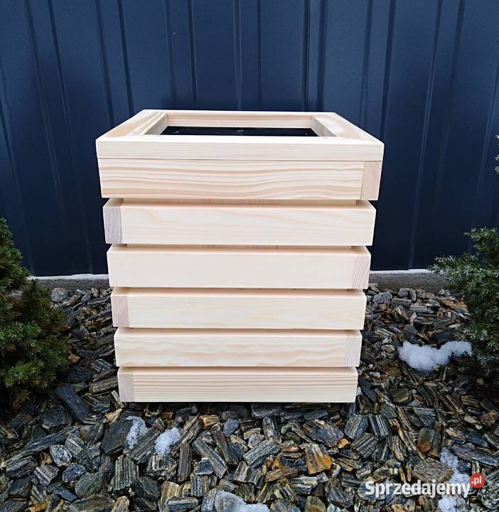 Donica ogrodowa drewniana na wymiar Stare Siołkowice