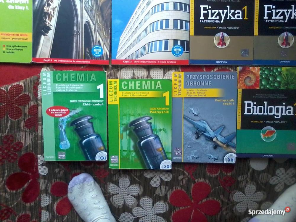 podręczniki do technikum klasa 1 i 2 - Sprzedajemy.pl