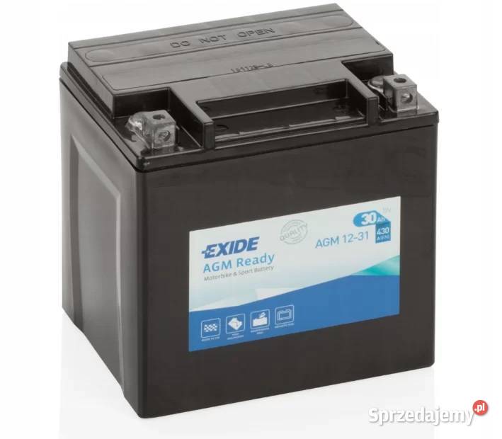 Akumulator motocyklowy EXIDE AGM1231 YIX30LBS łódzkie sprzedam