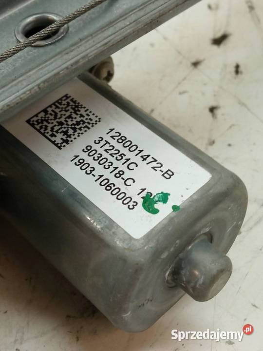 MECHANIZM SZYBY LEWY PRZÓD 128001472 Renault świętokrzyskie