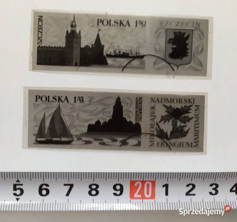 469 Znaczek pocztowy KLISZA POLIGRAFICZNA z PRLu Łódź