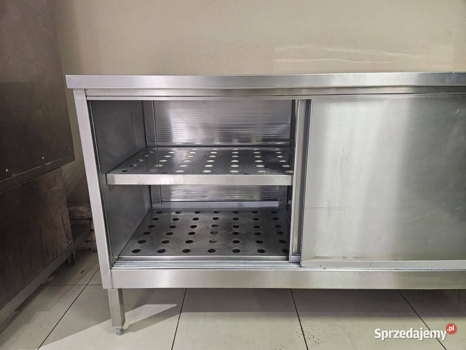 Stół grzewczy z przesuwnymi drzwiami przelotowy Pszczyna