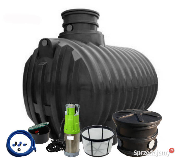 ZBIORNIK NA DESZCZÓWKĘ 6000L Z POMPĄ Wrocław