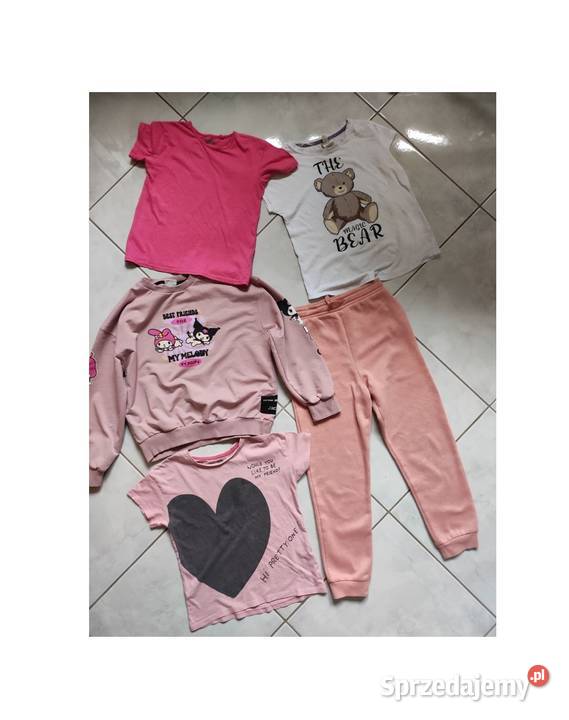 paka zestaw ubranek dziewczynki dres bluza Kielce
