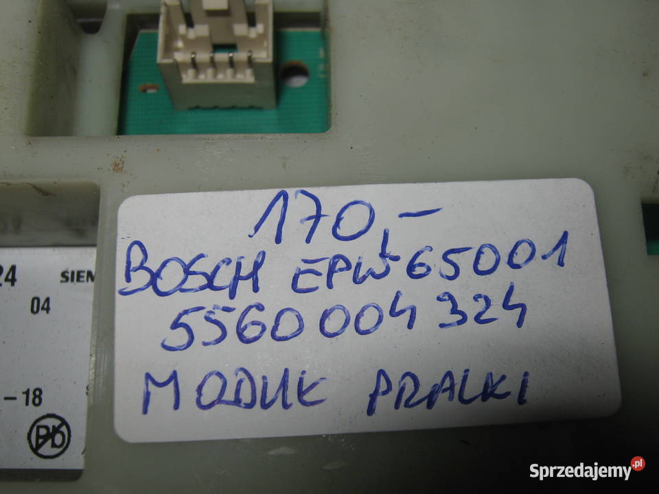 BOSCH EPW65001 5560004324 MODUŁ PRALKI wolnostojące Nowy Sącz