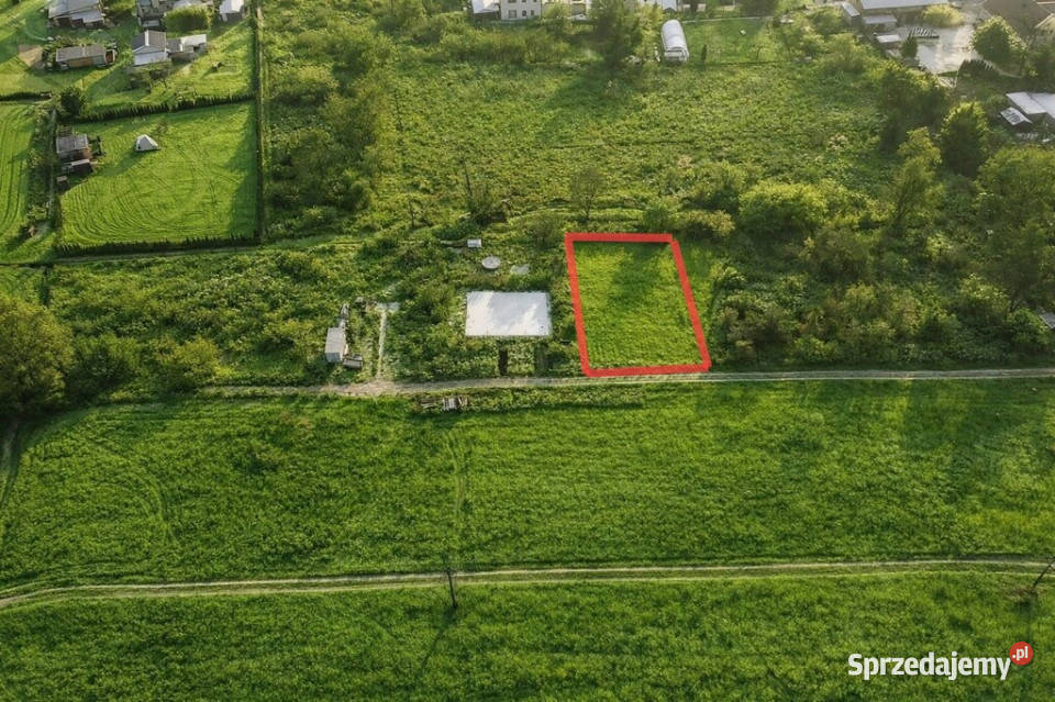 Działka z wydanym WZ Dołuje utwardzona sprzedam