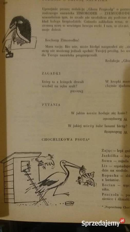 Głos przyrody T 1 Wiosna lato prezent edukacja 1 mazowieckie Warszawa