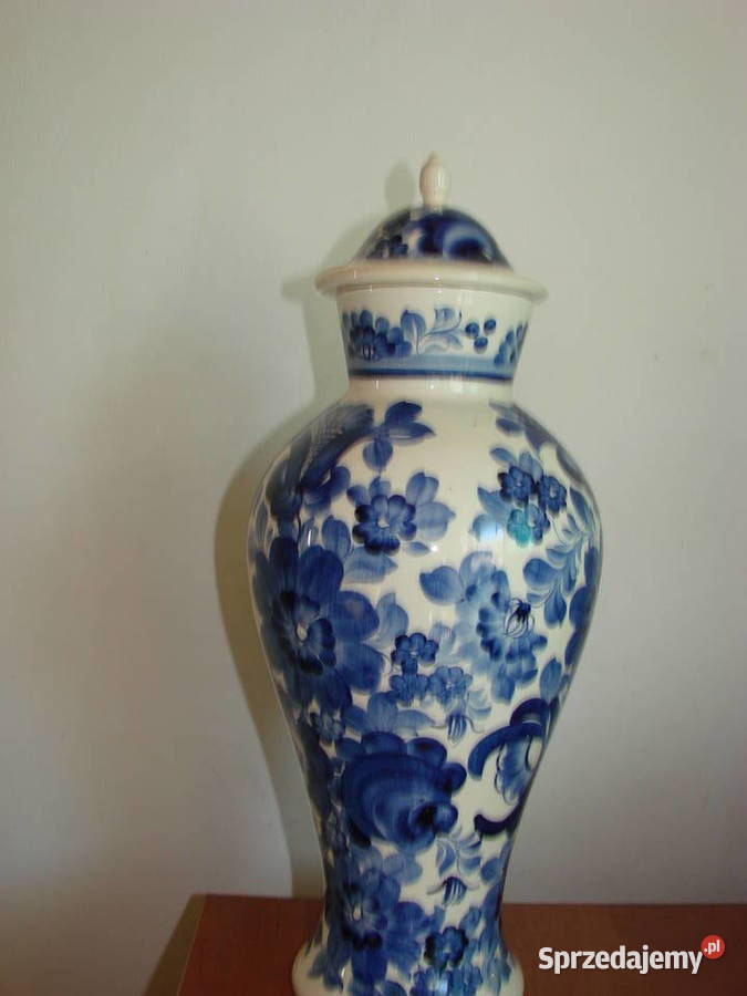 Włocławek fajansowy wazon 37 pomorskie Pruszcz Gdański