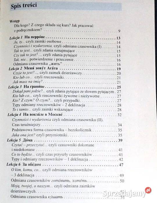 Rosyjski w cztery tygodnie Inna Łukasik miękka lubelskie