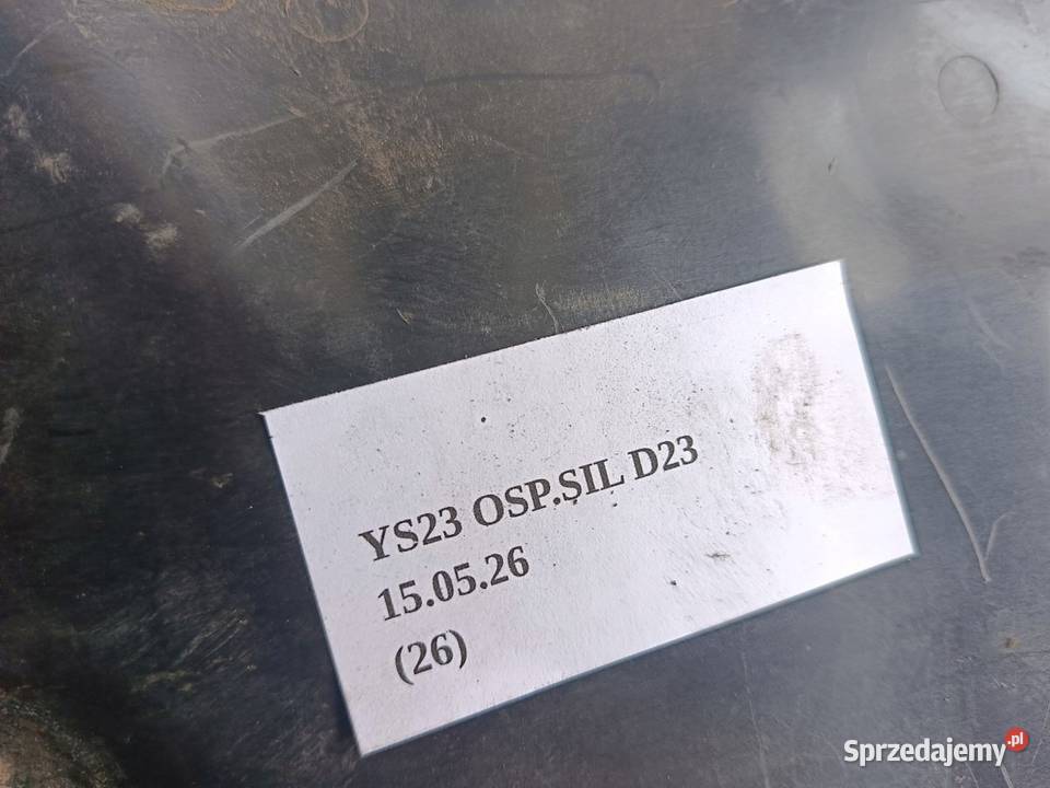 OSŁONA SILNIKA GÓRNA 23d NISSAN NAVARA NP300 D23 osobowe Nowy Tomyśl
