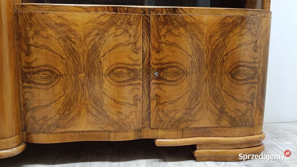 komoda z witryną i bieliźniarką design art deco Radomsko sprzedam