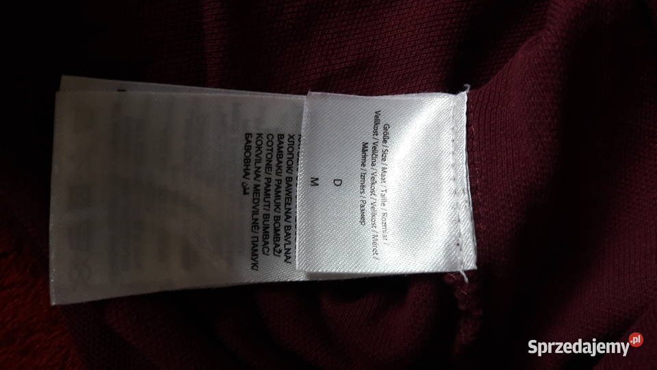 Koszulka polo Montego bordowa Głuchołazy