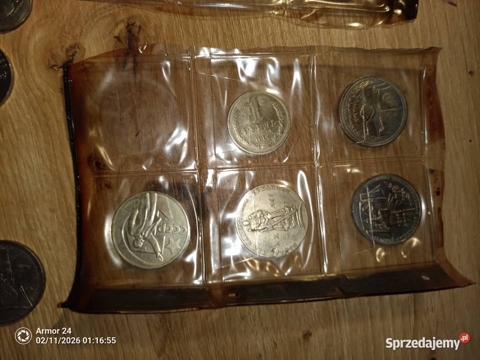 Monety CCCP kolekcja 35 sztuk tanio Krze Duże