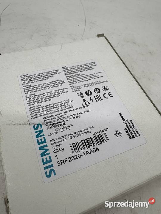 Siemens 3RF23201AA04 Przekaźnik SSR Warszawa