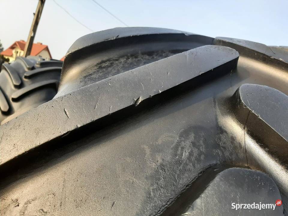 2x Opona używana rolnicza 65065R42 MICHELIN 3500 Zaścianki sprzedam