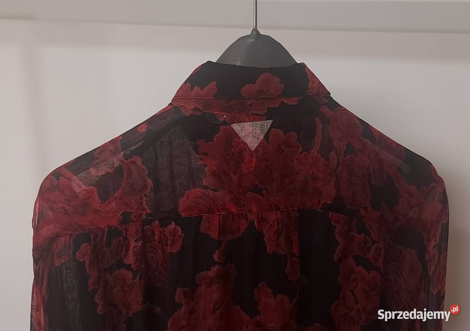 szyfonowa bluzka w kwiaty sprzedam