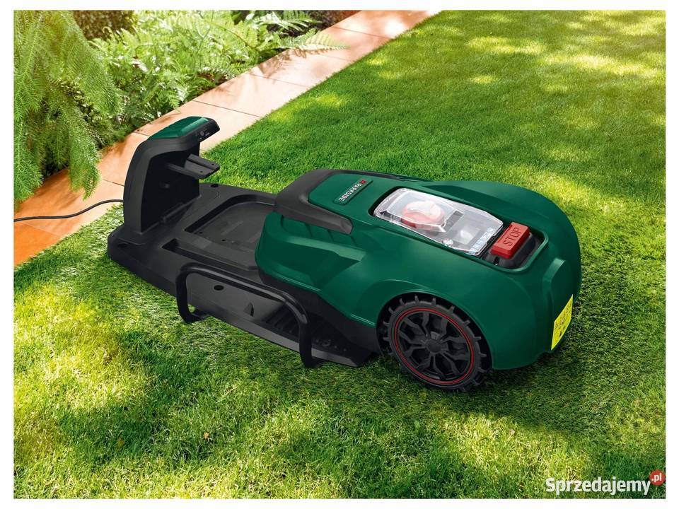 Nowa kosiarka robot Parkside PMRDA 20Li B2 garaż Wrocław