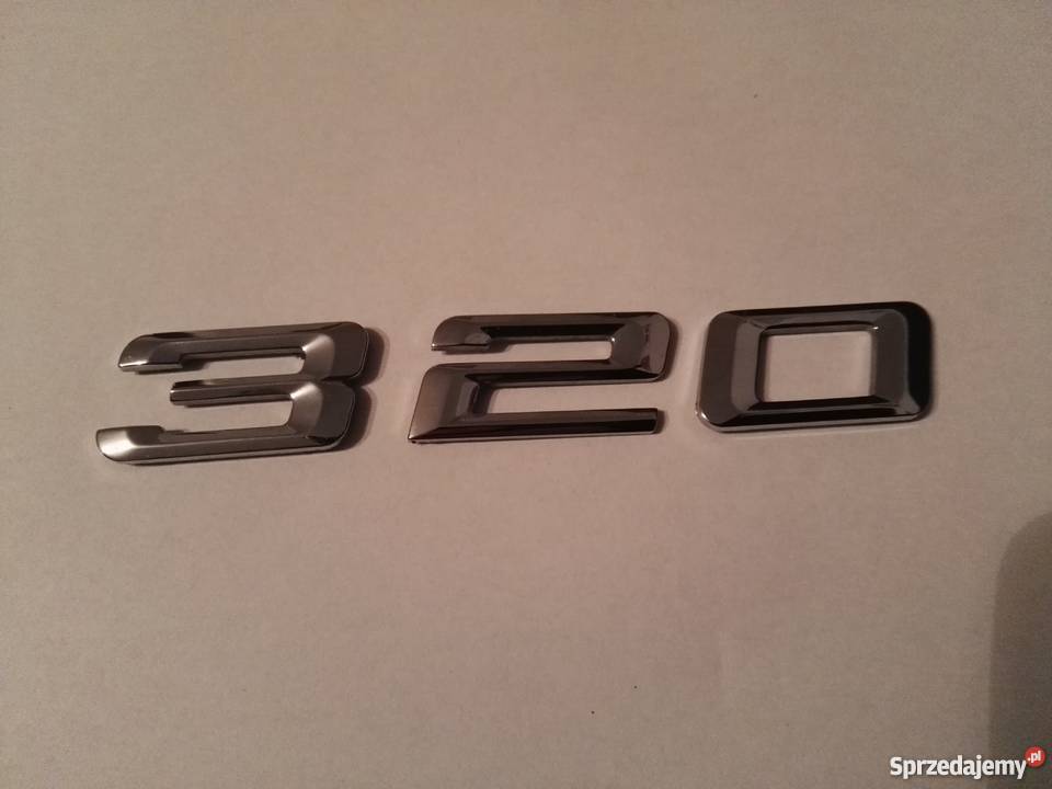 BMW 320 Emblemat Napis Międzychód sprzedam