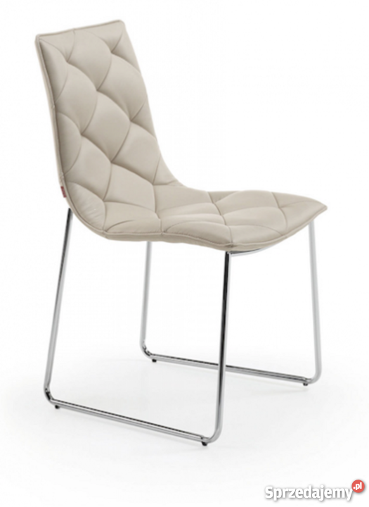 Krzesło industrialne loft pikowane Tomasucci