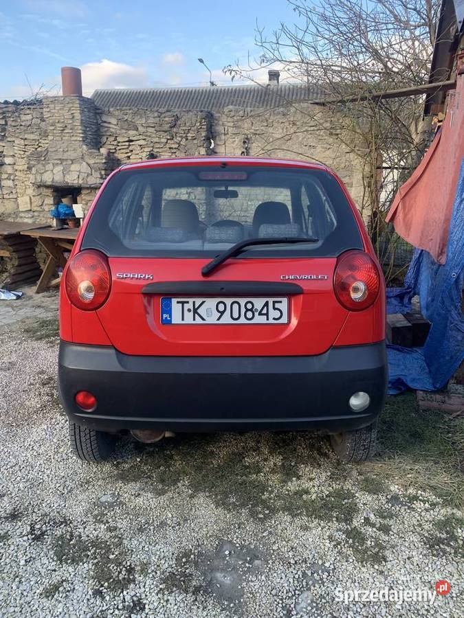 Chevrolet spark nieuszkodzony Szaniec