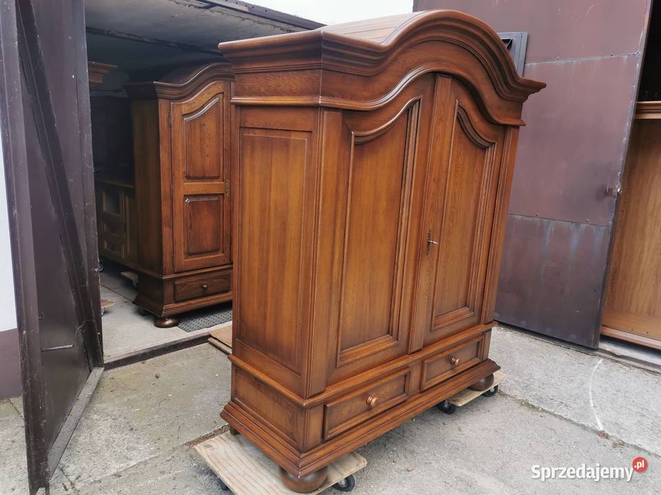 PIĘKNA DĘBOWA BIELIŹNIARKA 170MEBLE HOLENDERSKIE Ślesin