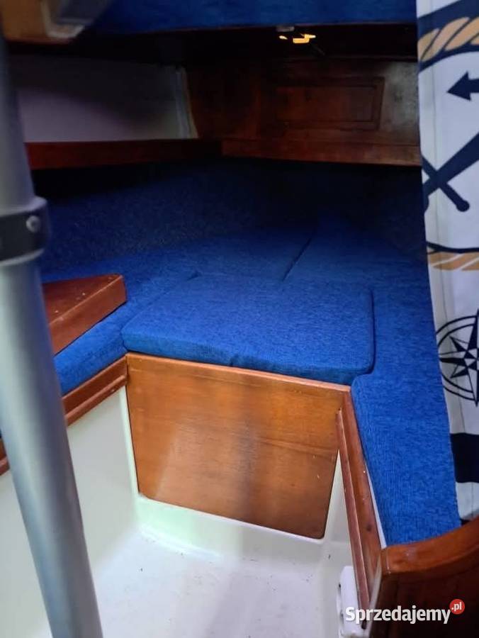 Jacht zaglowy 7 m z przyczepa Powidz