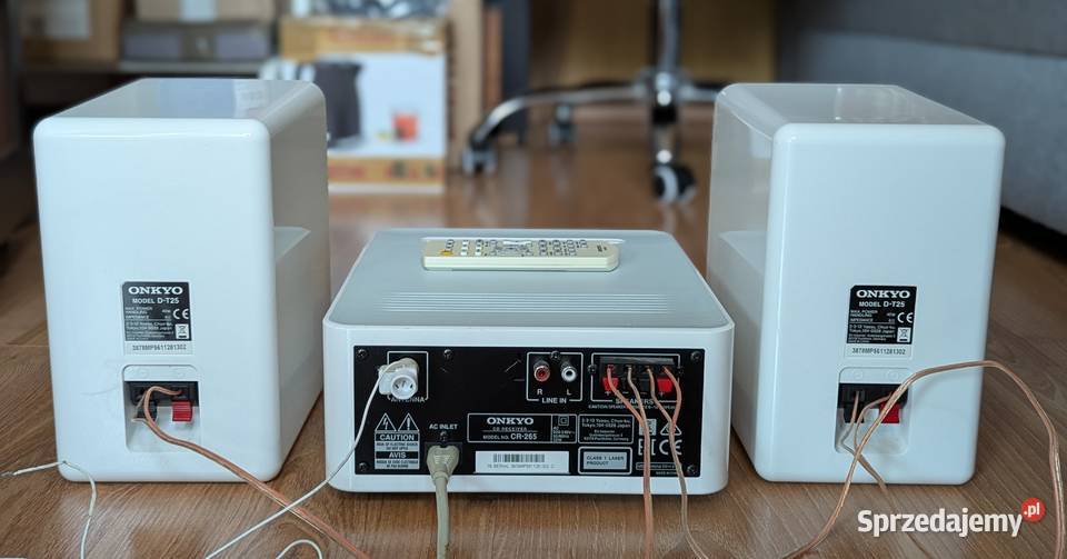 Wieża Onkyo CR265 Kolumny DT25 Bluetooth USB CD Wieże i miniwieże Warszawa
