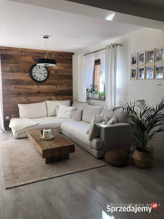 Panel ścienny Naturalne drewno Stare deski pomorskie Bytów