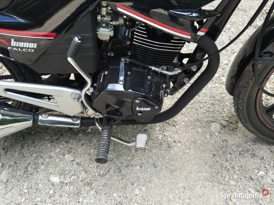 Motocykl bianci falko elektryczny starter warmińsko-mazurskie Olsztyn