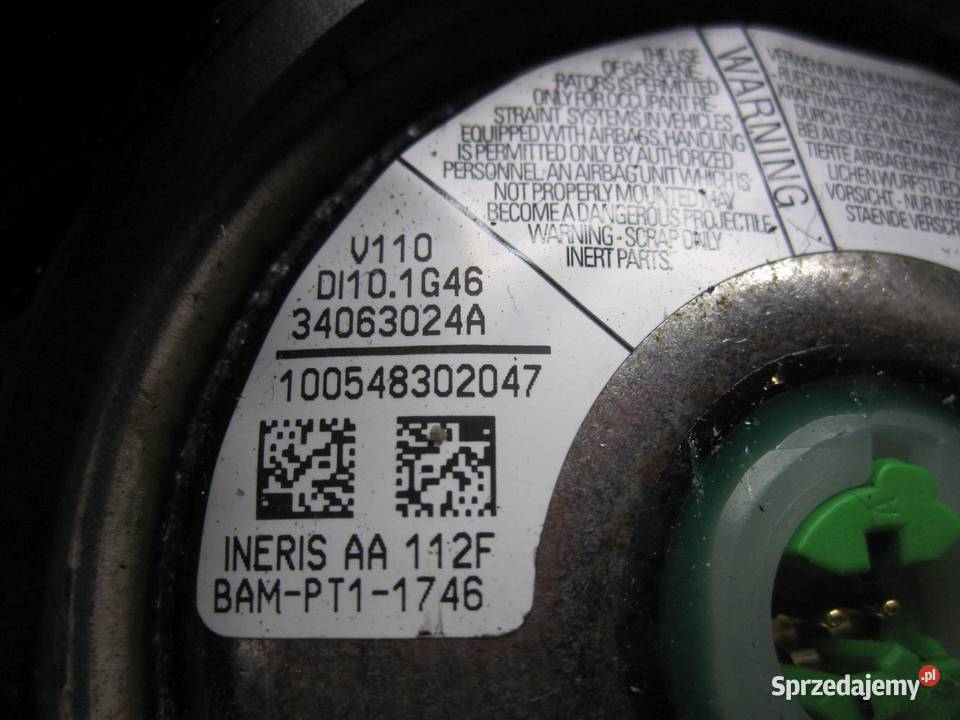 FORD MONDEO MK4 AIRBAG poduszka kierowcy Poduszki powietrzne Kielce