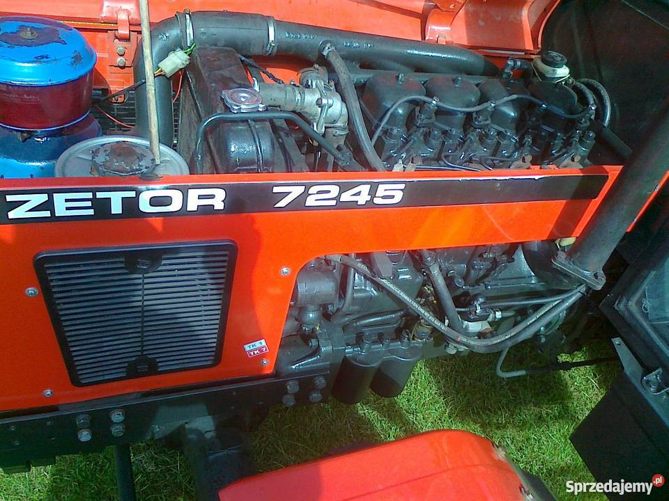 Zetor 7245 lubelskie Międzyrzec Podlaski