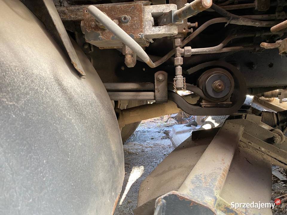 MERCEDES 1314 zamiatarka części koła most belka