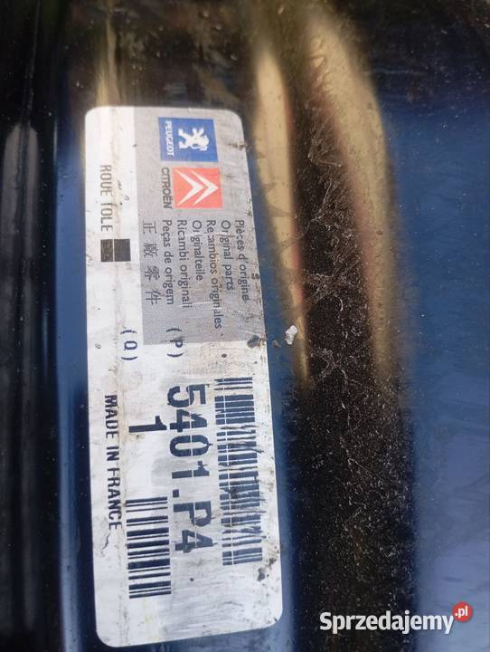Felgi stalowe Peugeot Citroen Ford PSA Inne w