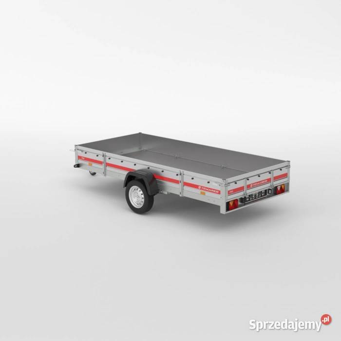 Przyczepa Tema PRO ALU 3515R resorowana lekka 500kg