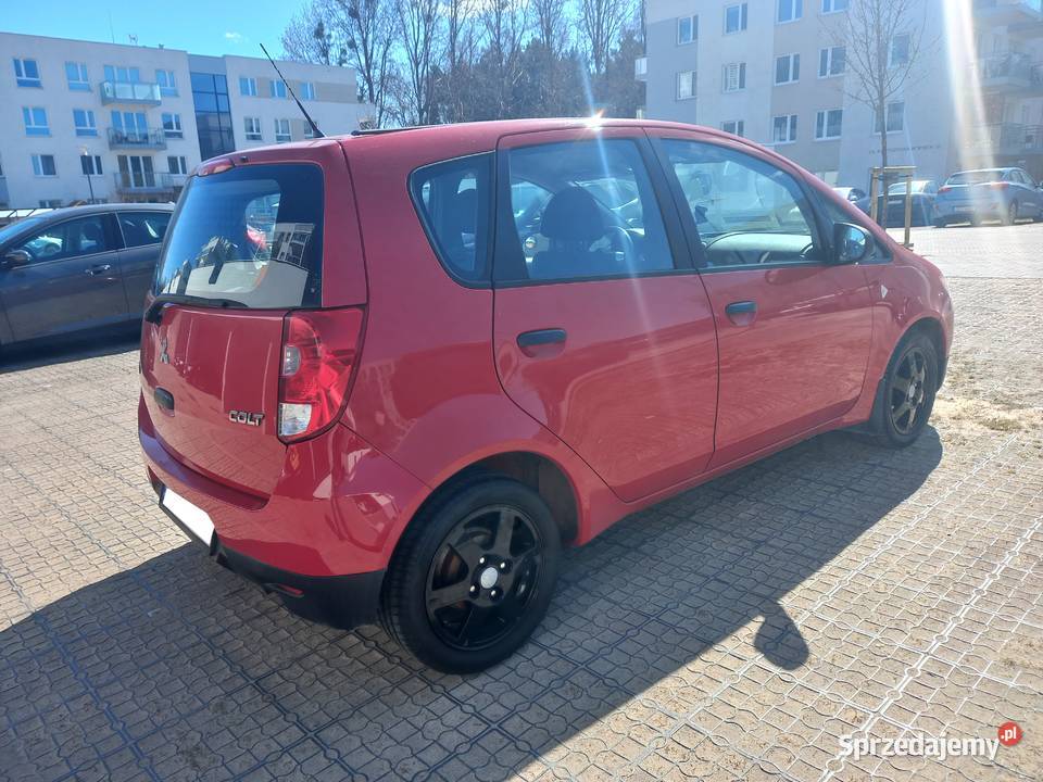 Mitsubishi Colt automat 13 benzyna 2010 5drzwi Gdańsk