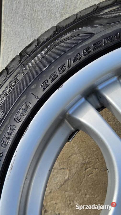 Felgi Styling 68 5x120 R17 z nowymi oponami Kiełczygłów sprzedam