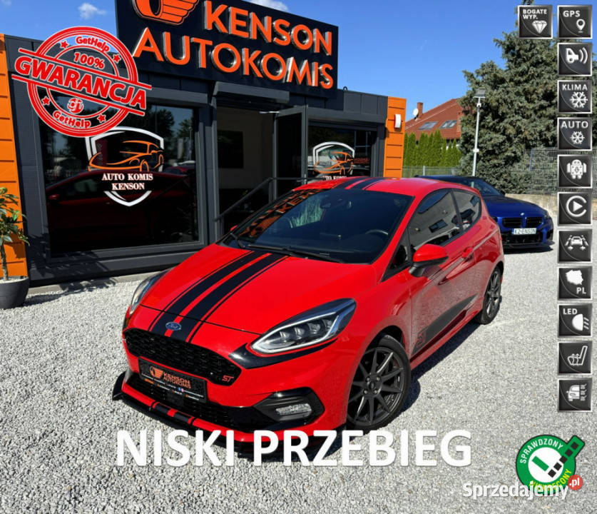 Ford Fiesta ST LED Klima NaviTempomatAsystent klimatyzacja kujawsko-pomorskie Bydgoszcz