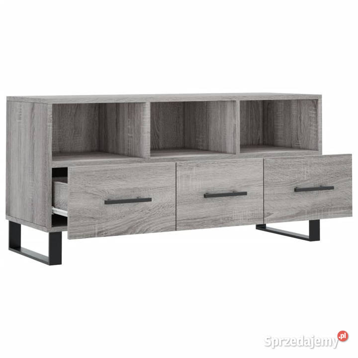 Szafka pod telewizor szary dąb sonoma 102x36x50 Warszawa