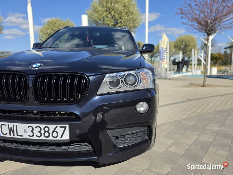 BMW X3 35d xdrive pakiet sportowy M bogato kujawsko-pomorskie Włocławek