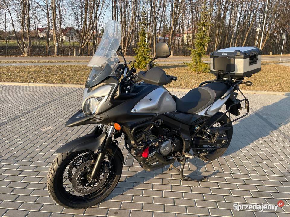 SUZUKI Vstrom DL650 XT 2016 3 kufry nawigacja Warszawa