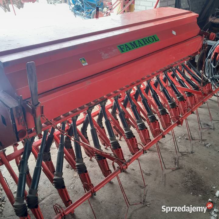 Siewnik zbożowy Famarol 3 metry 2002 drobny Siewniki i sadzarki lubelskie Glinnik sprzedam