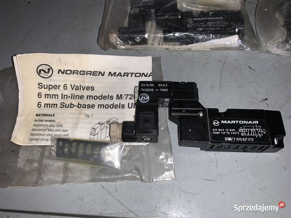 IMI Norgren Martonair UM71056172 Solenoid Valve Warszawa